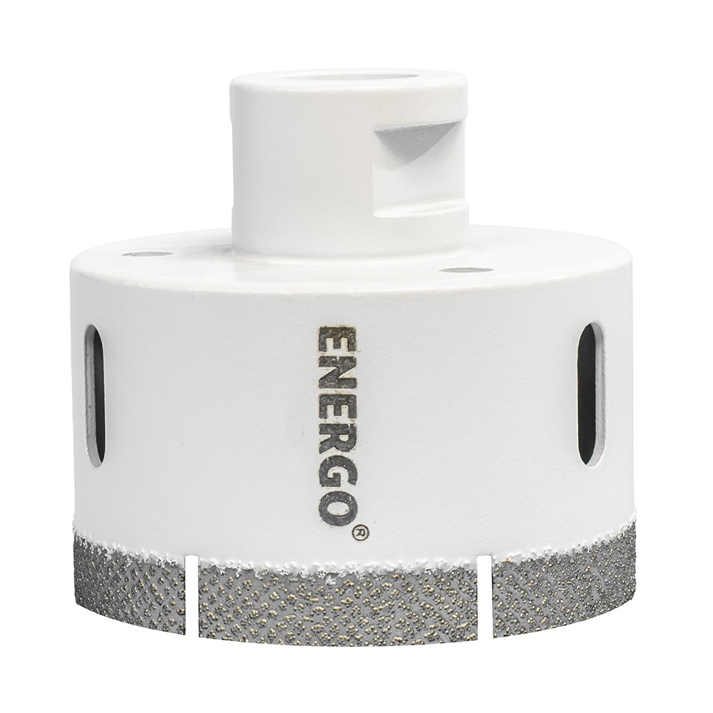 carota-diamantata-energo-360070-1 Carota diamantata MATRIX D-70mm L-35mm filet interior M14 gaurire uscata pentru gresie/faianta/granit/marmura ENERGO - imagine 1