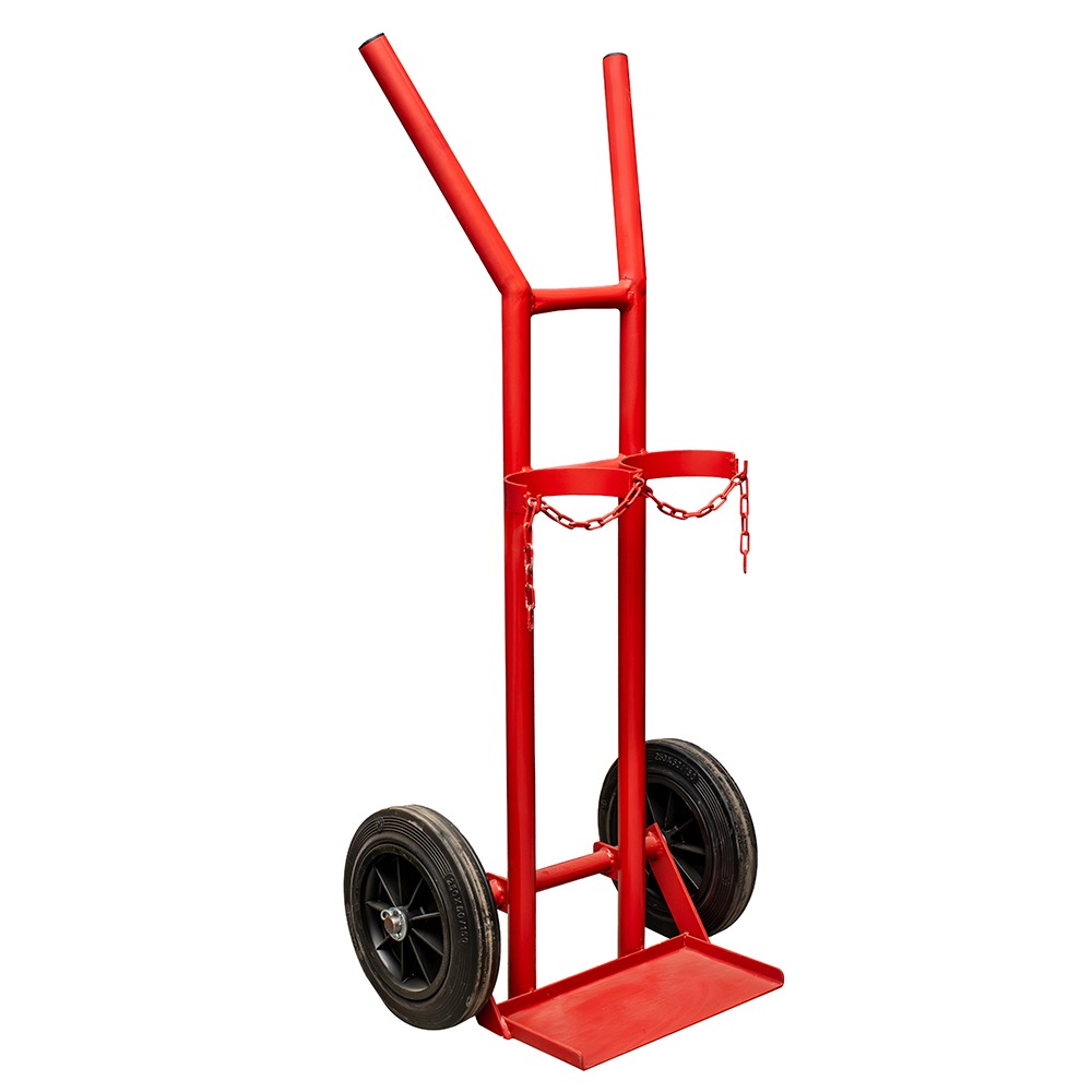 carucior-transport-energo-321101-1 Carucior transport cu platforma pentru 2 butelii gaze tehnice de capacitate 10-20L incarcare max 100kg ENERGO - imagine 1