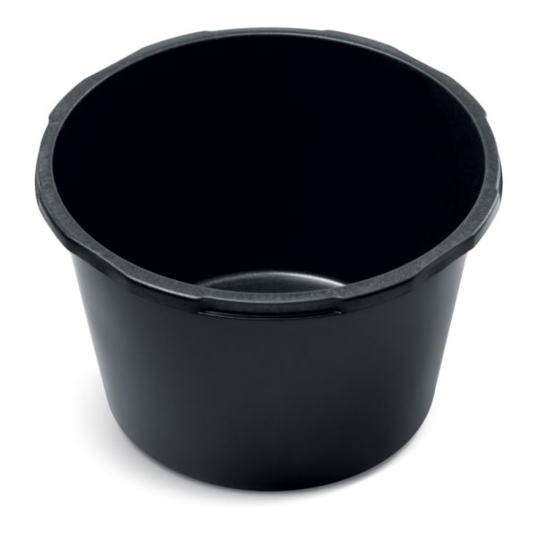 Cuva din plastic rotunda pentru mortar CTM capacitate 65L neagra ENERGO