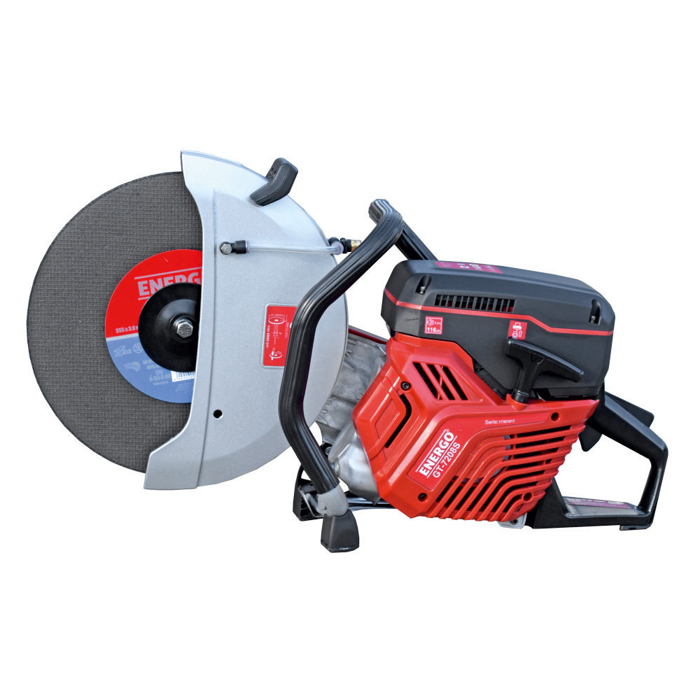debitator-manual-motor-termic-energo-720800-1 Debitator manual GT 7208S motor termic disc 350x25.4/20mm h 125mm 4700rpm 4.8CP/3.5kW benzina amestec ENERGO - imagine 1