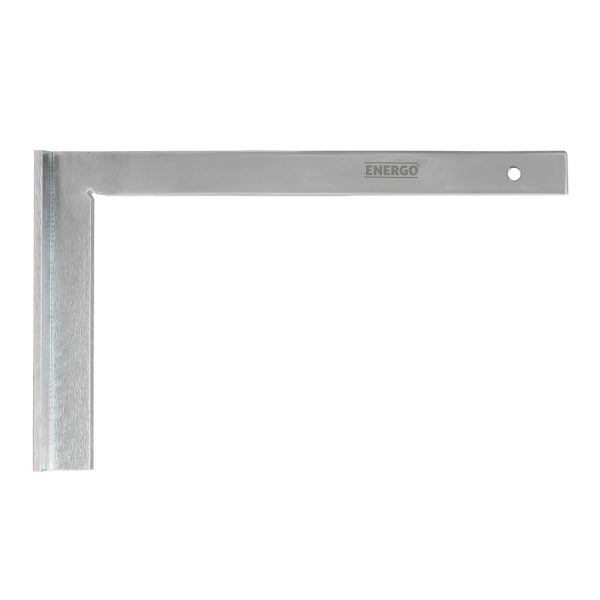 Echer unghi 90 grade 800x430mm cu talpa 30x6mm fara gradatie din otel pentru zidarie ENERGO