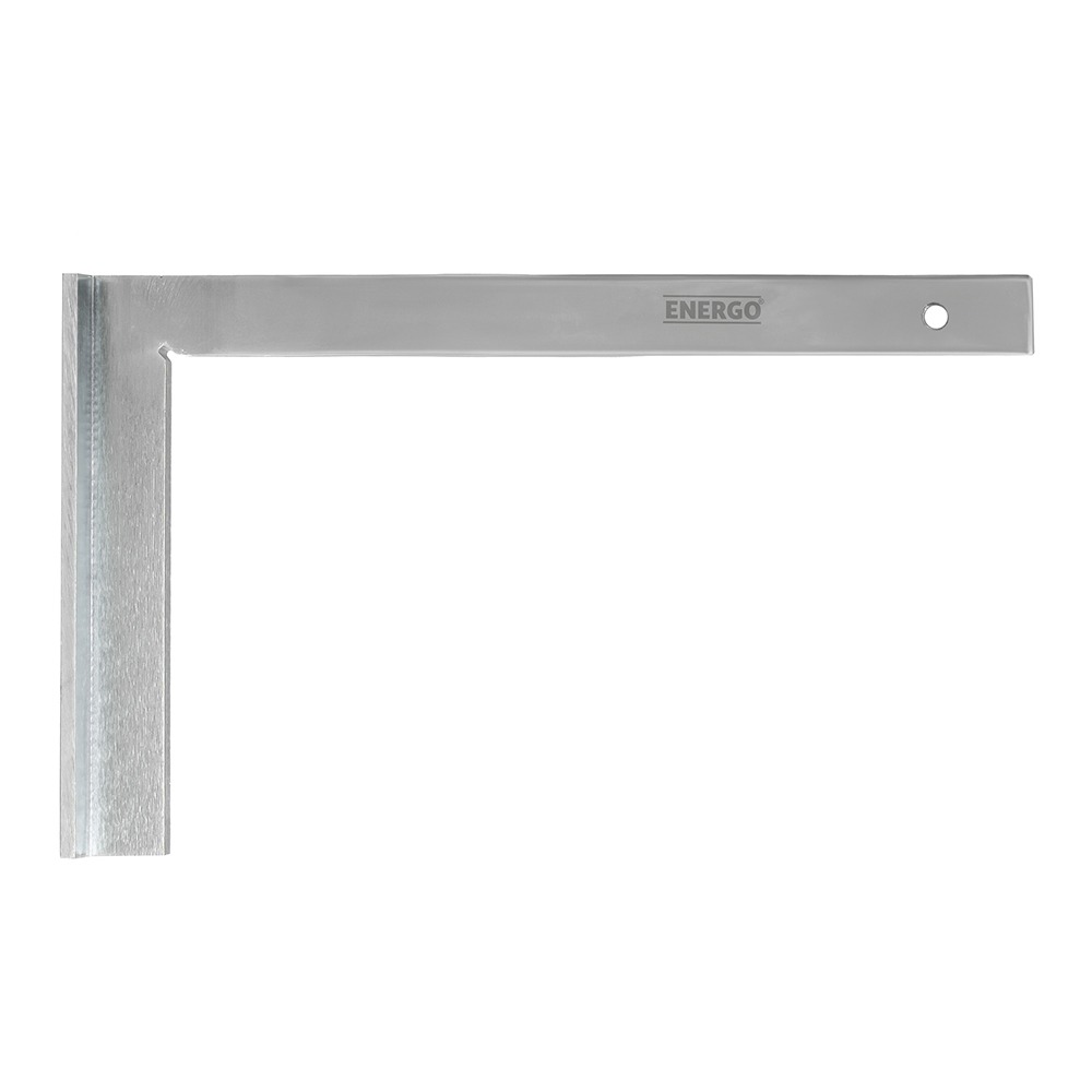 echer-energo-871000-1 Echer unghi 90 grade 1000x500mm cu talpa 30x6mm fara gradatie din otel pentru zidarie ENERGO - imagine 1