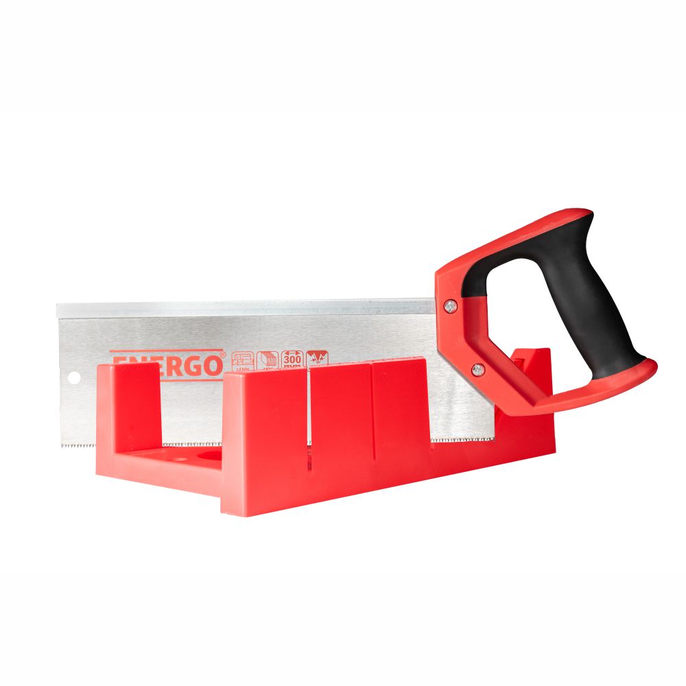 fierastrau-manual-energo-280921-1 Fierastrau manual FM-D drept lama 300mm dinti caliti maner bimaterial lemn MDF plastic cu sablon unghiular ENERGO - imagine 1