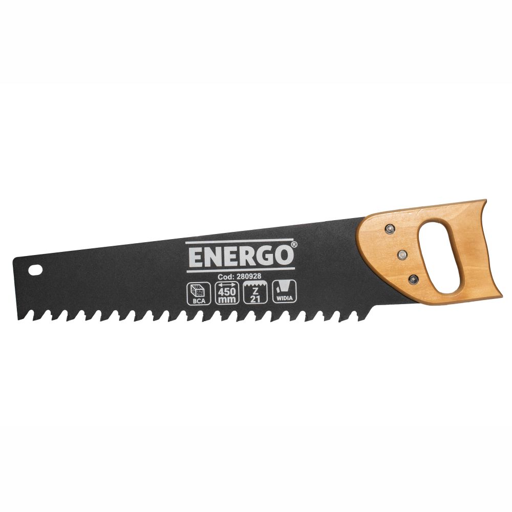 fierastrau-manual-energo-280928-1 Fierastrau manual FM-CV coada vulpe lama 450mm dinti placati widia Z-21 maner lemn pentru caramida/BCA ENERGO - imagine 1