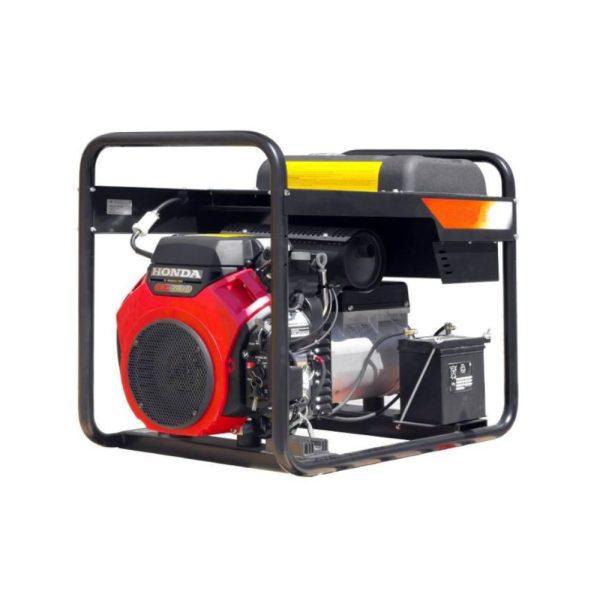 Generator portabil GNH12501E cadru deschis Pmax 12kW/230V rezervor 45L benzina Honda GX690 start electric ENERGO
