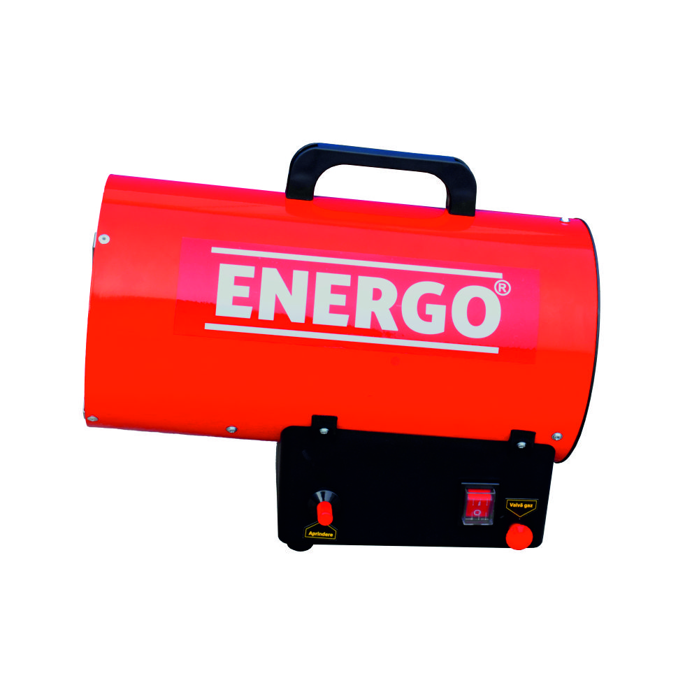 incalzitor-cu-gaz-energo-501415-1 Incalzitor cu gaz IG15 ardere directa 15kW 12900kcal/h volum aer 320mc/h consum 1.1kg/h piezo regulator furtun 1.5m ENERGO - imagine 1