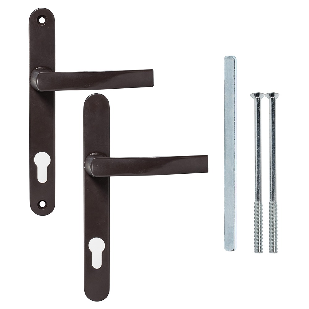 maner-usa-termopan-energo-168019-1 Maner usa termopan PRAGA material aluminiu latime-28 mm interax-92 mm lungime-220 mm culoare maro RAL 8019 ENERGO - imagine 1