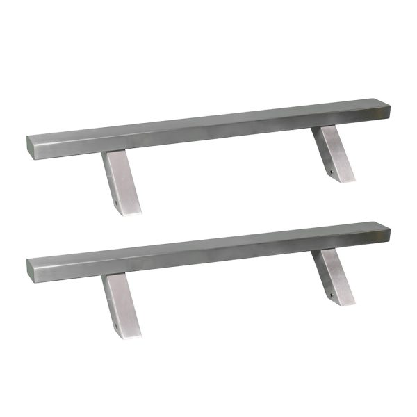 Maner usa tragator inox rectangular dublu prindere la 45 grade 600/800 ENERGO