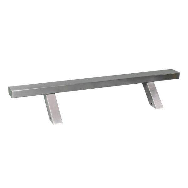 Maner usa tragator inox rectangular simplu prindere la 45 grade 800/1000 ENERGO