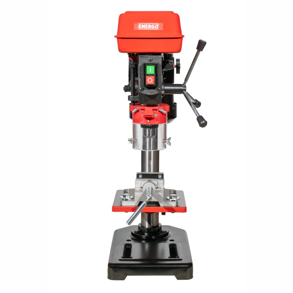 masina-de-gaurit-stationara-energo-130500-1 Masina de gaurit stationara MGS13 cu coloana diametru gaurire 13mm mandrina fixa deschidere 1-13mm 550-2500rpm 500W 230V ENERGO - imagine 1