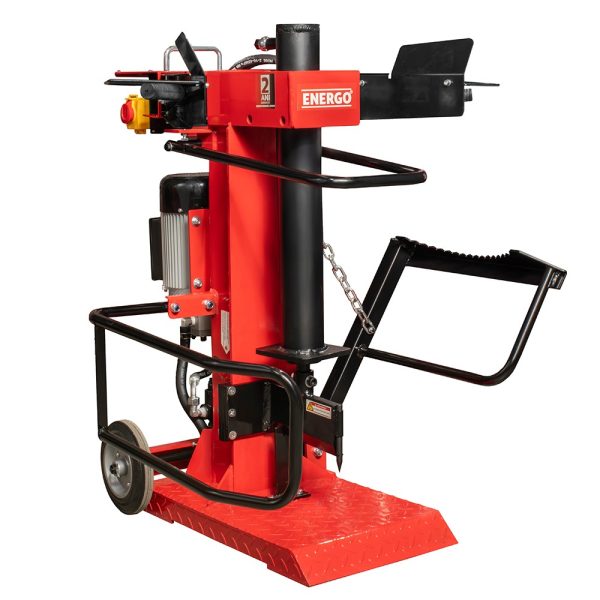 Masina despicat lemne STRONG 400 10TV verticala motor electric 3000W 230V diametre 70-400mm h 600mm forta 10 tone ENERGO