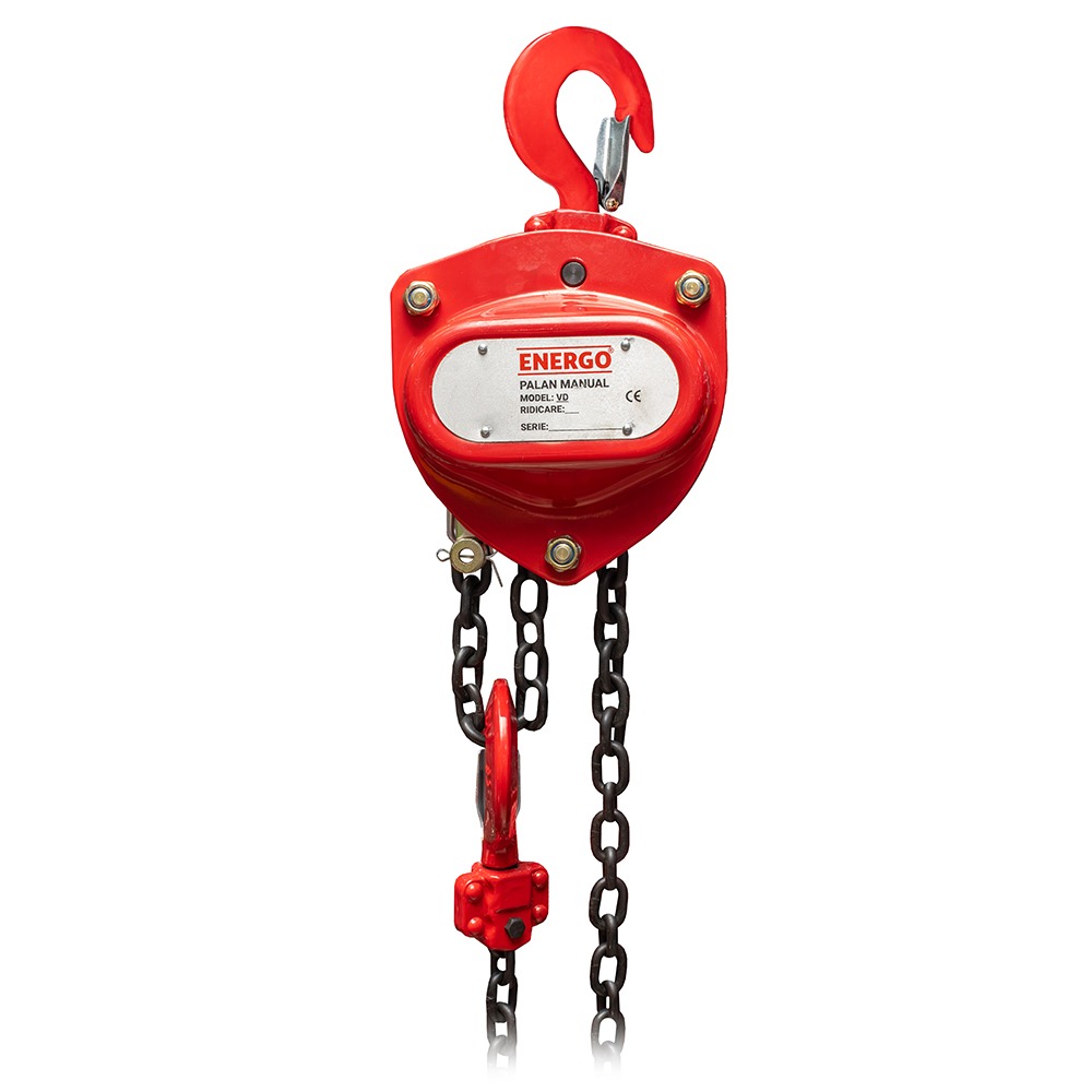 palan-manual-cu-lant-energo-401003-1 PALAN MANUAL CU LANT 1 T 3 M ENERGO - imagine 1