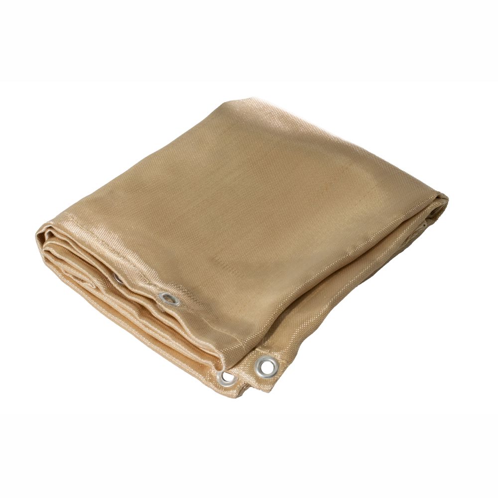 patura-protectie-energo-940915-1_1 Patura protectie sudura LIGHT DUTY 2x2m 550 grade fibra de sticla bej ENERGO - imagine 1