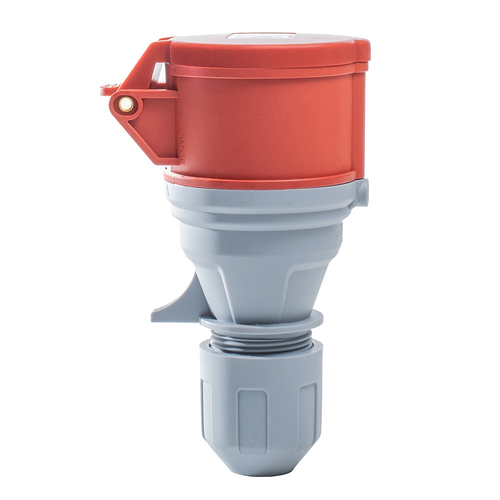 priza-energo-604250-1 Priza PT16 cu montaj pe cablu poli 3P+N+E capacitate 16A grad protectie IP44 400V ENERGO - imagine 1