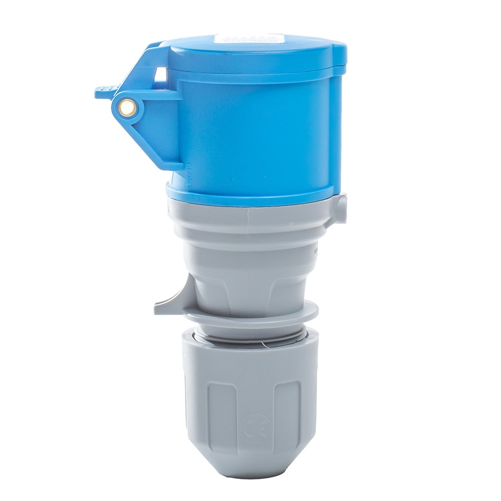 priza-energo-604710-1 Priza PM16 cu montaj pe cablu poli 2P+E capacitate 16A grad protectie IP44 230V ENERGO - imagine 1
