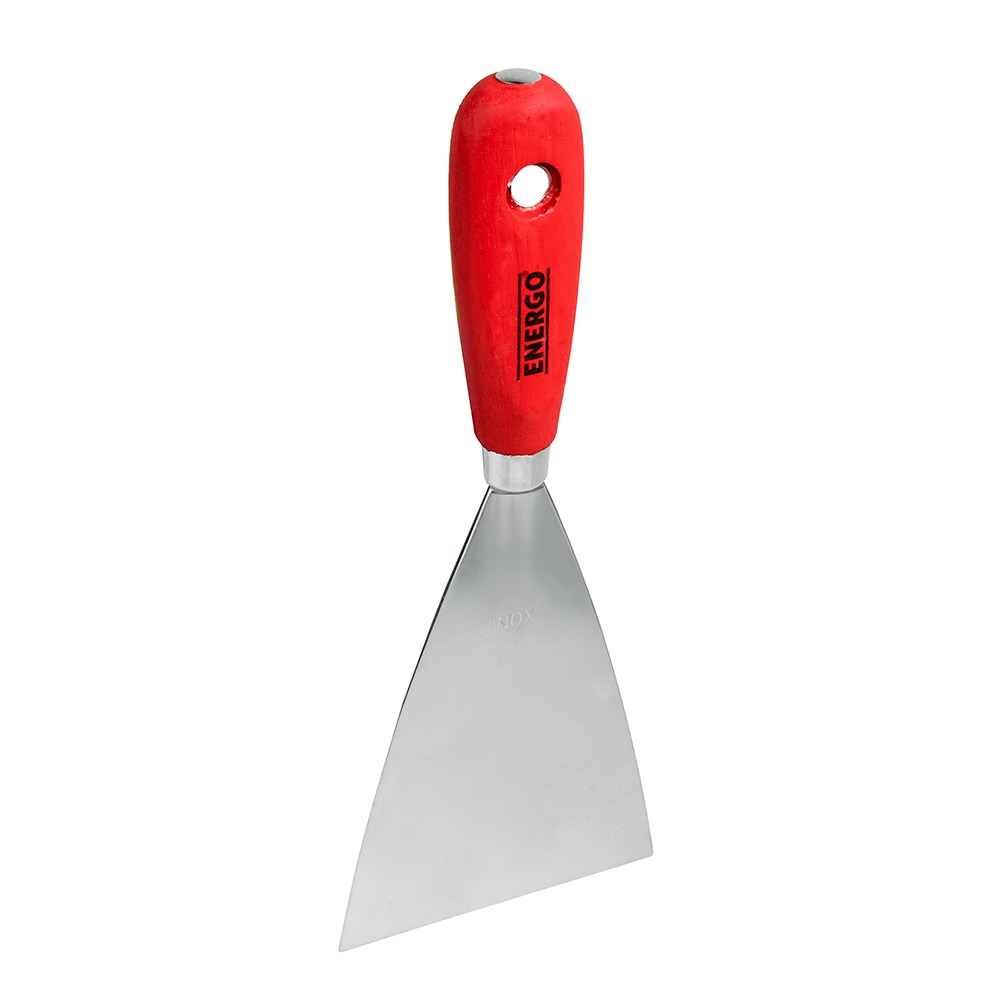 spaclu-energo-650095-1 Spaclu EFICIENT lama inox latime 70mm grosime 0.6mm cu maner lemn ENERGO - imagine 1