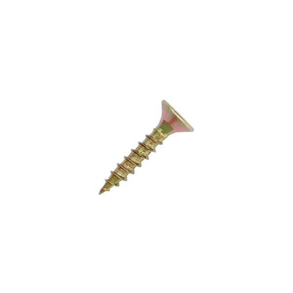 Surub autofiletant lemn SA-CI cap inecat PZ2 D-3.5mm L-14mm DIN7505 zincat-galben ENERGO ZZ