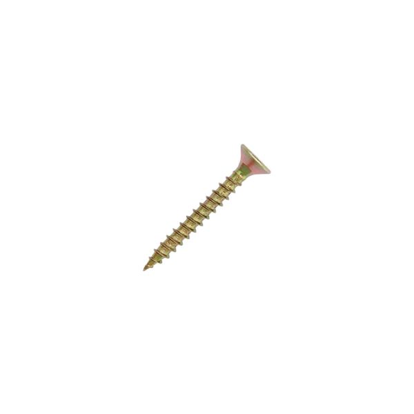Surub autofiletant lemn SA-CI cap inecat PZ2 D-4.5mm L-20mm DIN7505 zincat-galben ENERGO ZZ