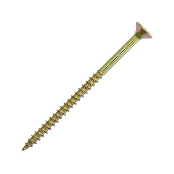 Surub autofiletant lemn SA-CI cap inecat PZ3 D-6.0mm L-110mm DIN7505 zincat-galben ENERGO ZZ