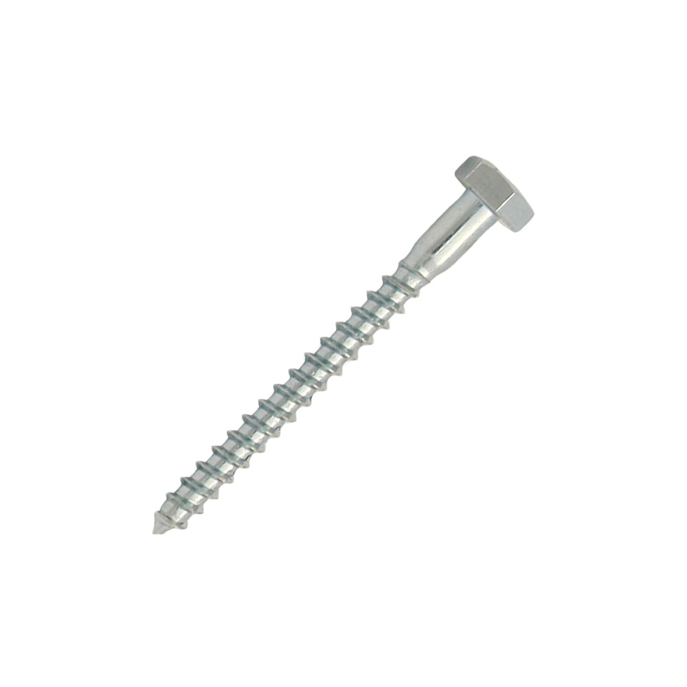 surub-autofiletant-lemn-energo-1081901-1 Surub autofiletant lemn SA-CH cap hexagonal SW-10 D-6.0mm L-100mm DIN571 zincat-alb ENERGO ZZ - imagine 1