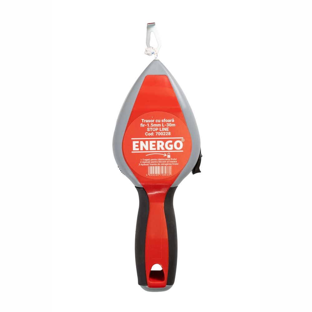 trasor-cu-sfoara-energo-700228-1 Trasor cu sfoara STOP LINE D fir-1.5mm L-30m buton-stop carcasa plastic ENERGO - imagine 1