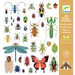 Abtibilduri metalice Microcosmos, Djeco