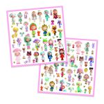 Abtibilduri metalice Tinyly, Djeco - imagine 2