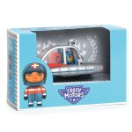 Ambulanta spatiala, Colectia Crazy Motors, Djeco - imagine 3