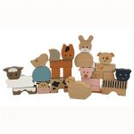 Animale din cuburi de lemn, Egmont Toys - imagine 2