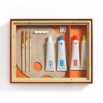 Atelier creativ 22 pentru adulti Pictura, Djeco - imagine 2