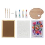 Atelier creativ 23 pentru adulti Pictura Flori, Djeco - imagine 4