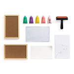 Atelier creativ 46 pentru adulti Imprimare pe gel, Djeco - imagine 3