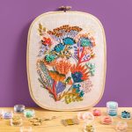 Atelier creativ 58 pentru adulti Broderie cu mărgele, Djeco - imagine 3