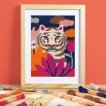 Atelier creativ 64 pentru adulti Goblen si broderie, Djeco - imagine 4