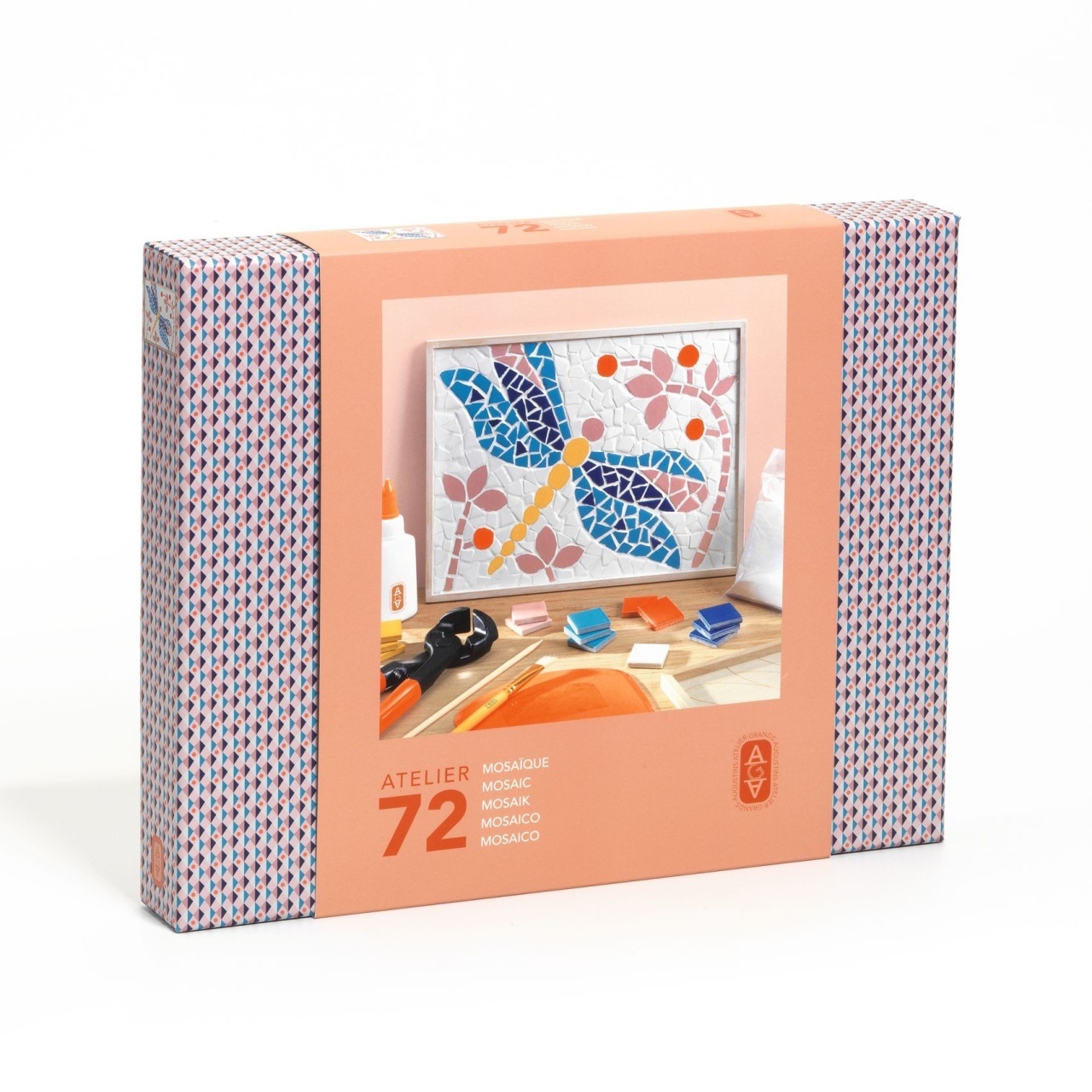 atelier-creativ-72-pentru-adulti-mozaic-djeco100087513 Atelier creativ 72 pentru adulti Mozaic , Djeco - imagine 1