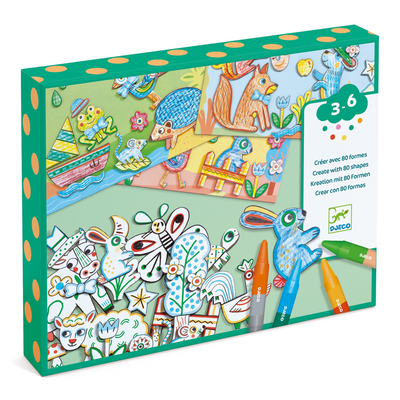 atelier-creativ-animale-djeco5687 Atelier creativ Animale, Djeco - imagine 1