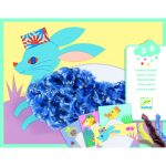 Atelier creativ Animalute cu caciulite, Djeco - imagine 4