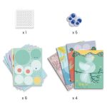 Atelier creativ Cercuri si cerculete de lipit, Djeco - imagine 3