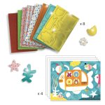 Atelier creativ Colaj cu spumă autoadeziva, Djeco - imagine 4