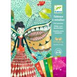 Atelier creativ cu foite metalice Zana licurici, Djeco - imagine 2