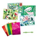 Atelier creativ cu foite metalice Zana licurici, Djeco - imagine 4