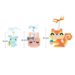 Atelier creativ cu margele Animalute norocoase, Djeco - imagine 2