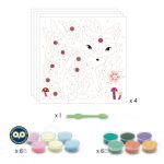 Atelier creativ cu nisip fluorescent Animale luminoase, Djeco - imagine 4
