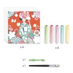 Atelier creativ cu sclipici Daydream, Djeco - imagine 3