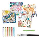 Atelier creativ cu sclipici Tropico, Djeco - imagine 3