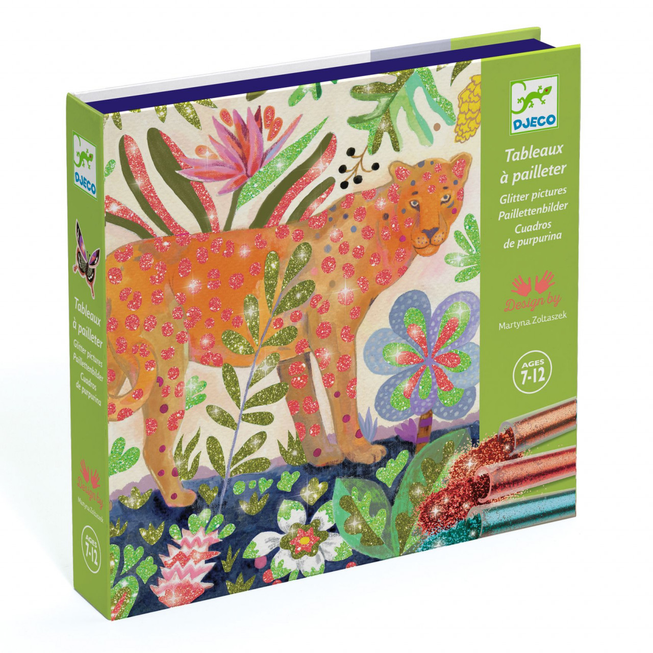 atelier-creativ-cu-sclipici-tropico-djeco4665 Atelier creativ cu sclipici Tropico, Djeco - imagine 1
