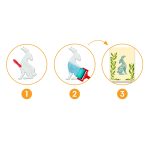 Atelier creativ de gravura Pasiune pentru flori, Djeco - imagine 2