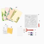 Atelier creativ de gravura Pasiune pentru flori, Djeco - imagine 3