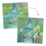 Atelier creativ Lacul cu nuferi Inspired by Monet, Djeco - imagine 4