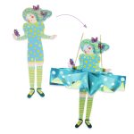 Atelier creativ Rochii din hartie, Djeco - imagine 4